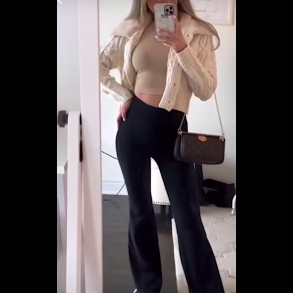 Faux Fur Sweater Top